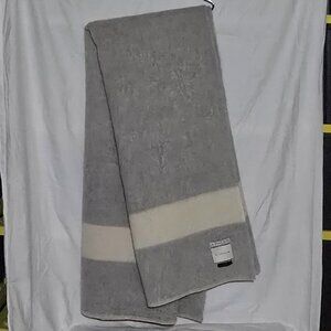 Blacksaw The Siempre Recycled Blanket Peru Apollo Gray/White Alpaca Blend 61x77